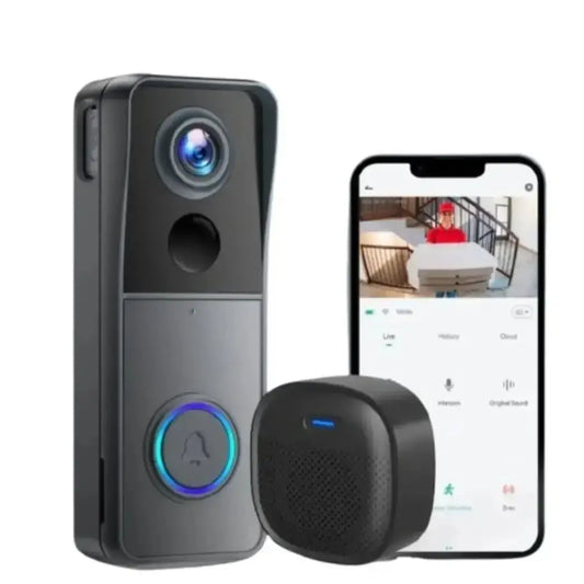Est-il préférable d’avoir une sonnette vidéo filaire ou sans fil ? - sonnette sana fil