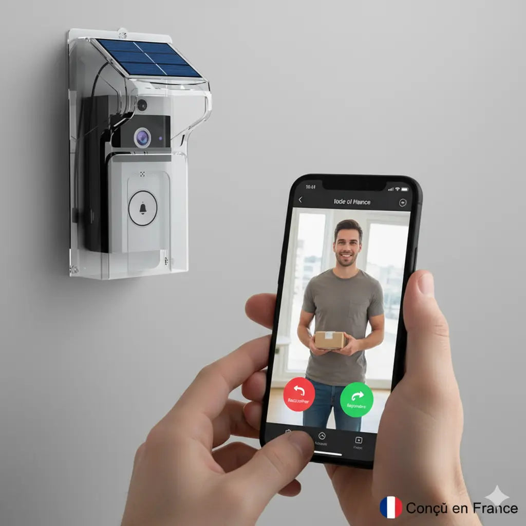 Sonnette Solaire  Sans Fil
